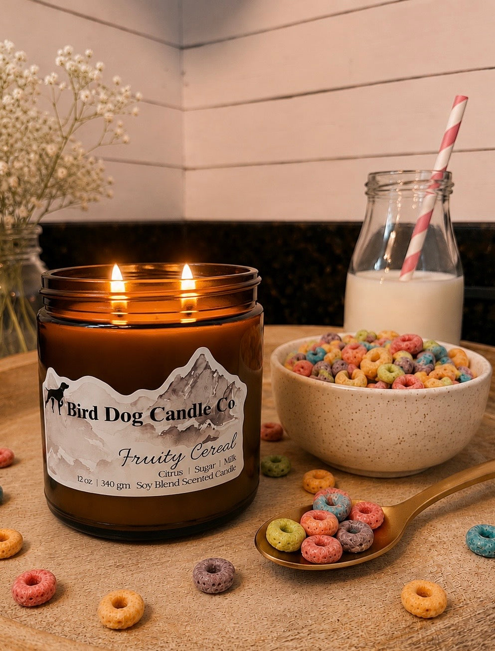 Fruity Cereal 12oz Candle