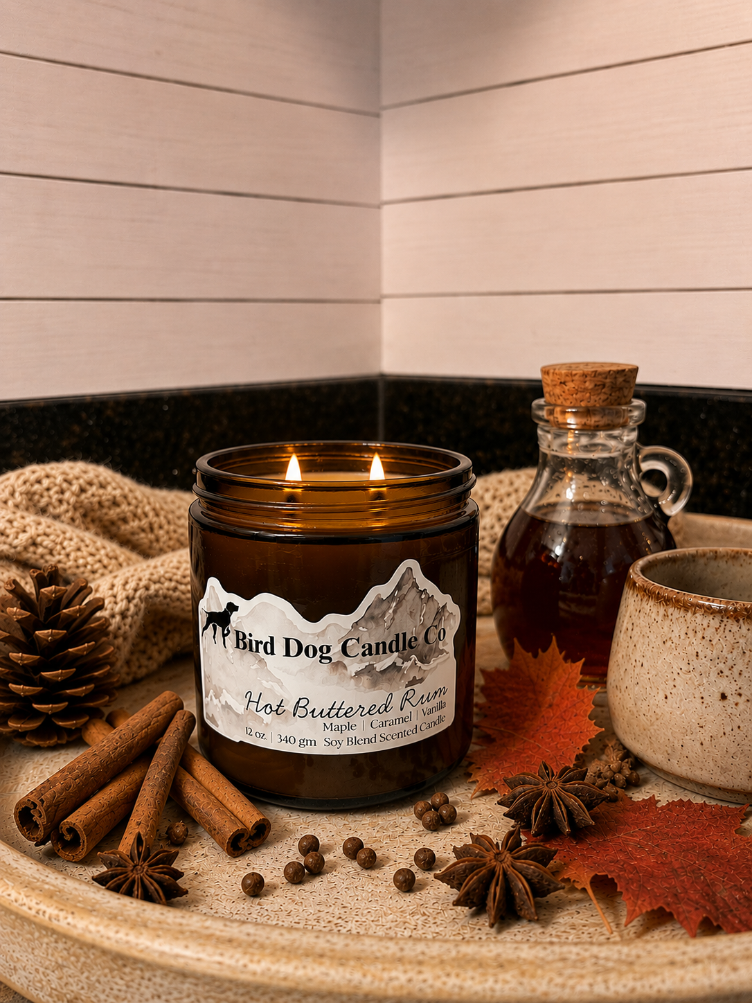 Hot Buttered Rum 12oz Candle
