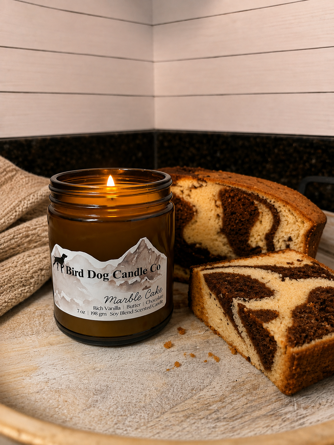 Marble Cake 7oz Candle